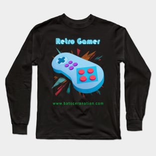 Retro Gamer Logo 10 Long Sleeve T-Shirt